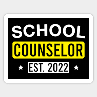 School Counselor Est. 2022 Sticker